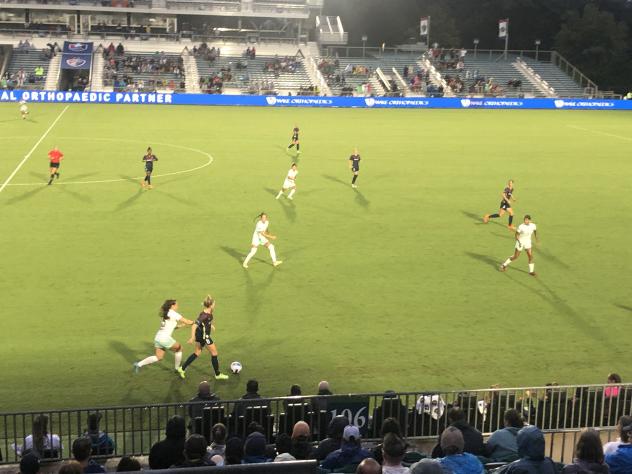 North Carolina Courage battle Racing Louisville FC