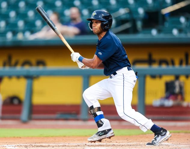 Javier Vaz of the Columbia Fireflies