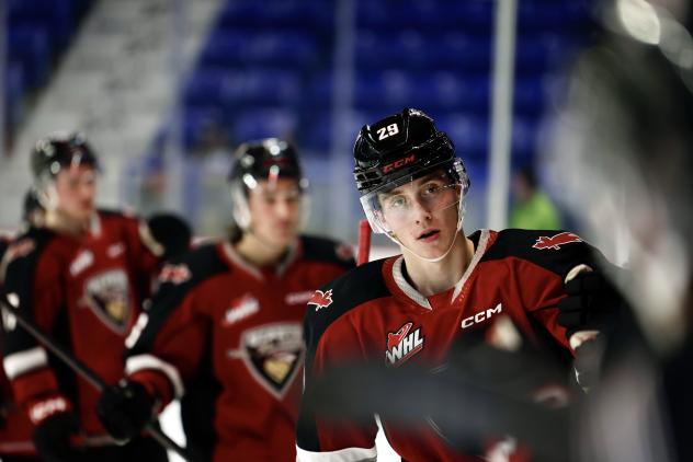 Samue Honzek of the Vancouver Giants