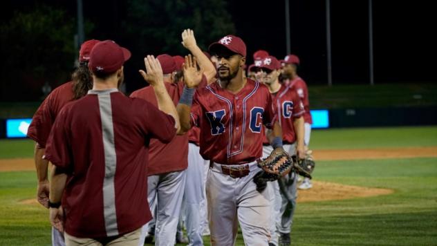 Kansas City Monarchs Celebrate Win