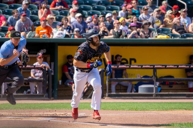 New Hampshire Fisher Cats infielder John Aiello