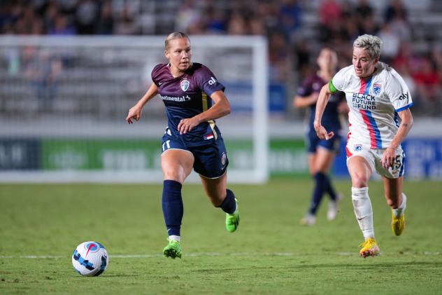 North Carolina Courage defender Merritt Mathias