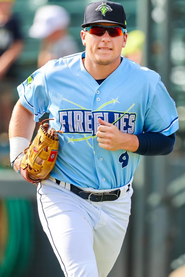 Columbia Fireflies' Gavin Cross in action