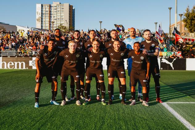 Oakland Roots lineup against San Antonio FC