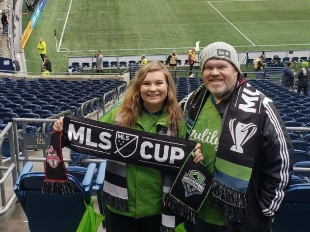 Aoccer photographer and Seattle Sounders FC fan Bob Bunn