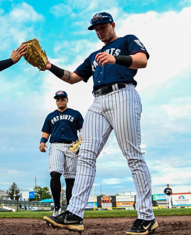 Elijah Dunham of the Somerset Patriots