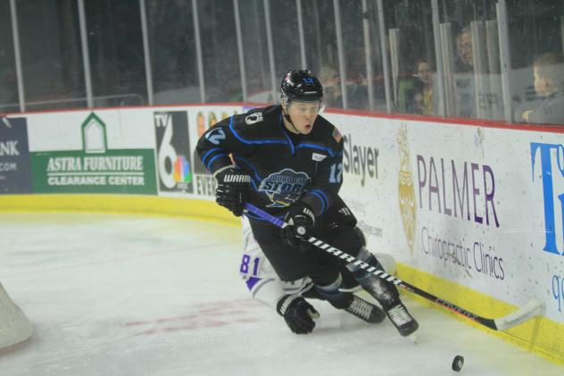 Kristaps Nimanis with the Quad City Storm