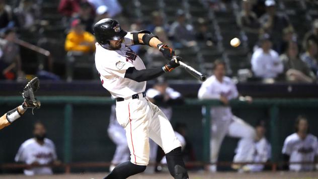 Tri-City ValleyCats at bat