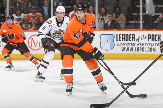 Lehigh Valley Phantoms defenseman Louie Belpedio