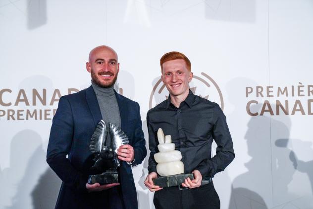 Atlético Ottawa's Ollie Bassett and Head Coach Carlos Gonzalez honoured at CPL Awards 2022