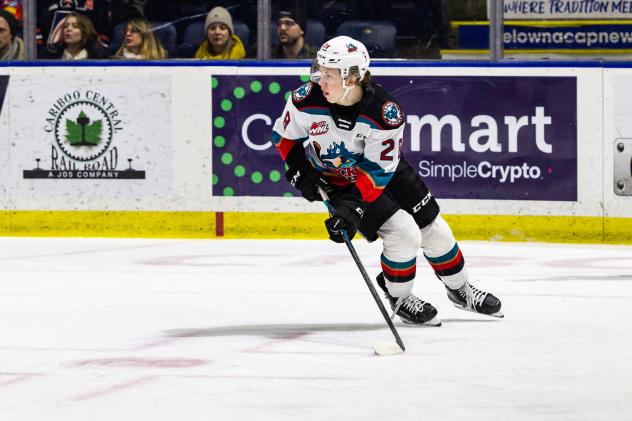 Kelowna Rockets forward Andrew Cristall