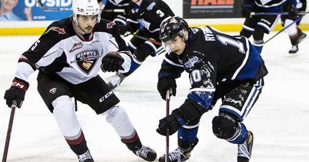 Victoria Royals versus Vancouver Giants