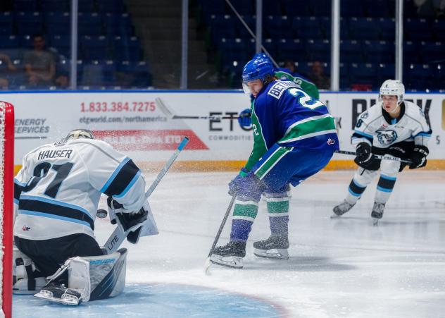 Hauser Named WHL Goaltender of the Week