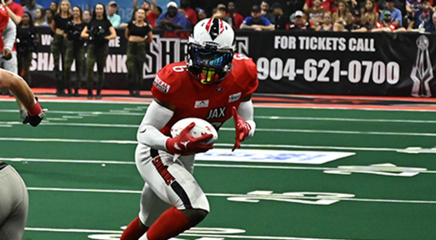 Jacksonville Sharks WR/DB Kam Solomon