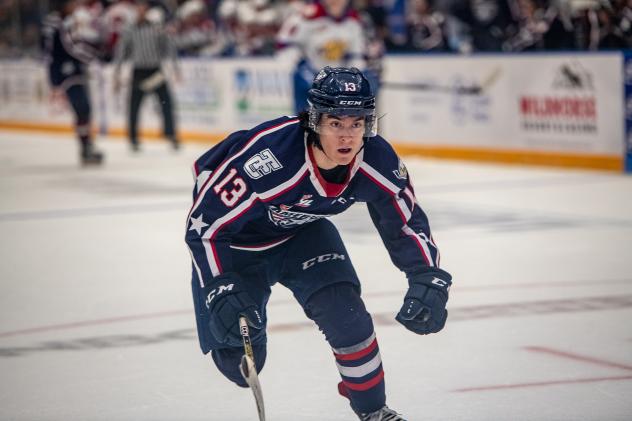 Tri-City Americans forward Jordan Gavin