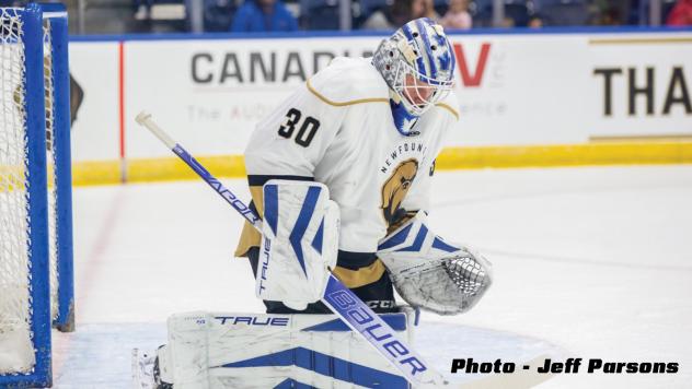 Newfoundland Growlers goaltender Dryden McKay