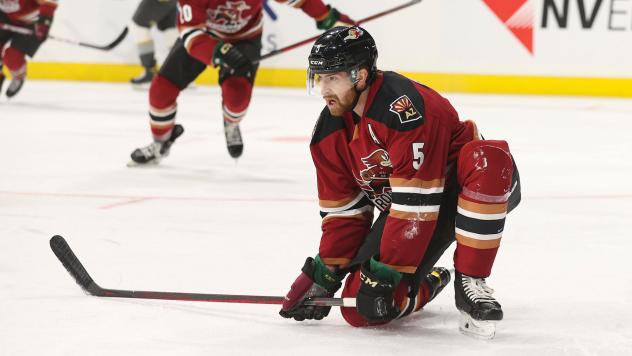 Tucson Roadrunners' Cam Crotty on game day