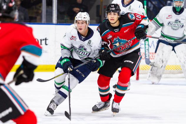 Kelowna Rockets versus Seattle Thunderbirds