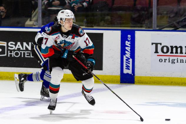 Kelowna Rockets captain Colton Dach