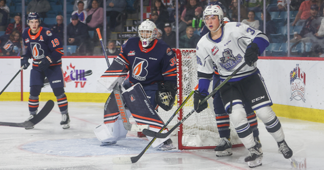 Victoria Royals versus Kamloops Blazers