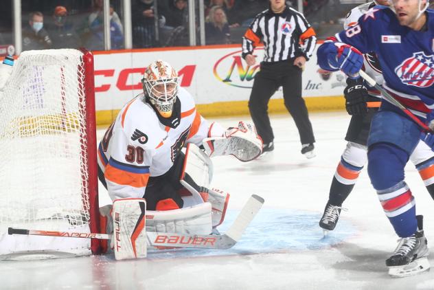 Lehigh Valley Phantoms goaltender Sam Ersson