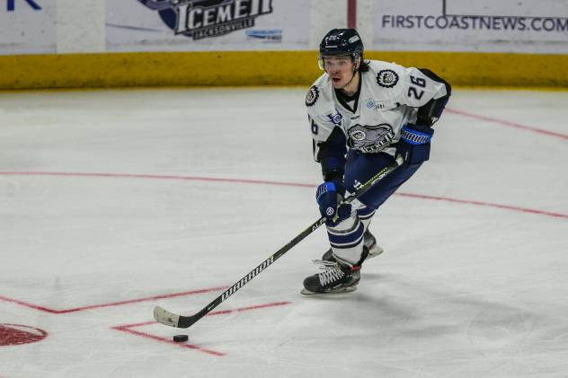 Jacksonville Icemen defenseman Pavel Vorobei