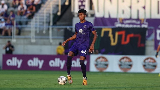 Louisville City FC defender Joshua Wynder