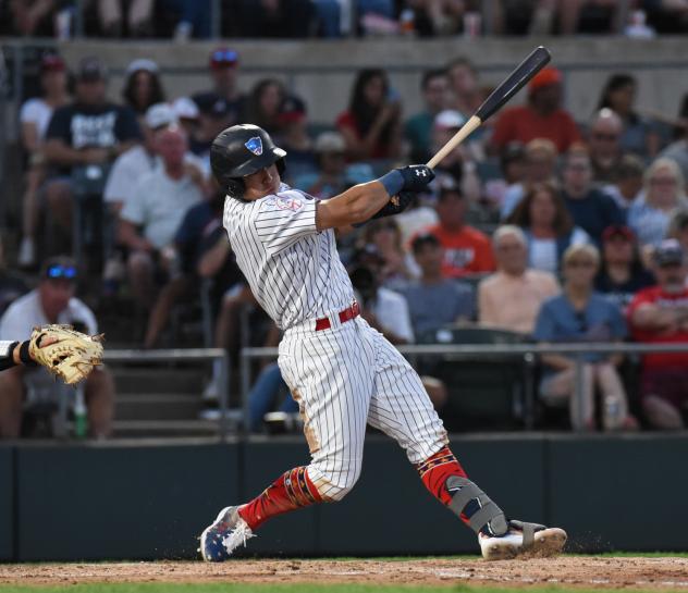 Somerset Patriots shortstop Anthony Volpe